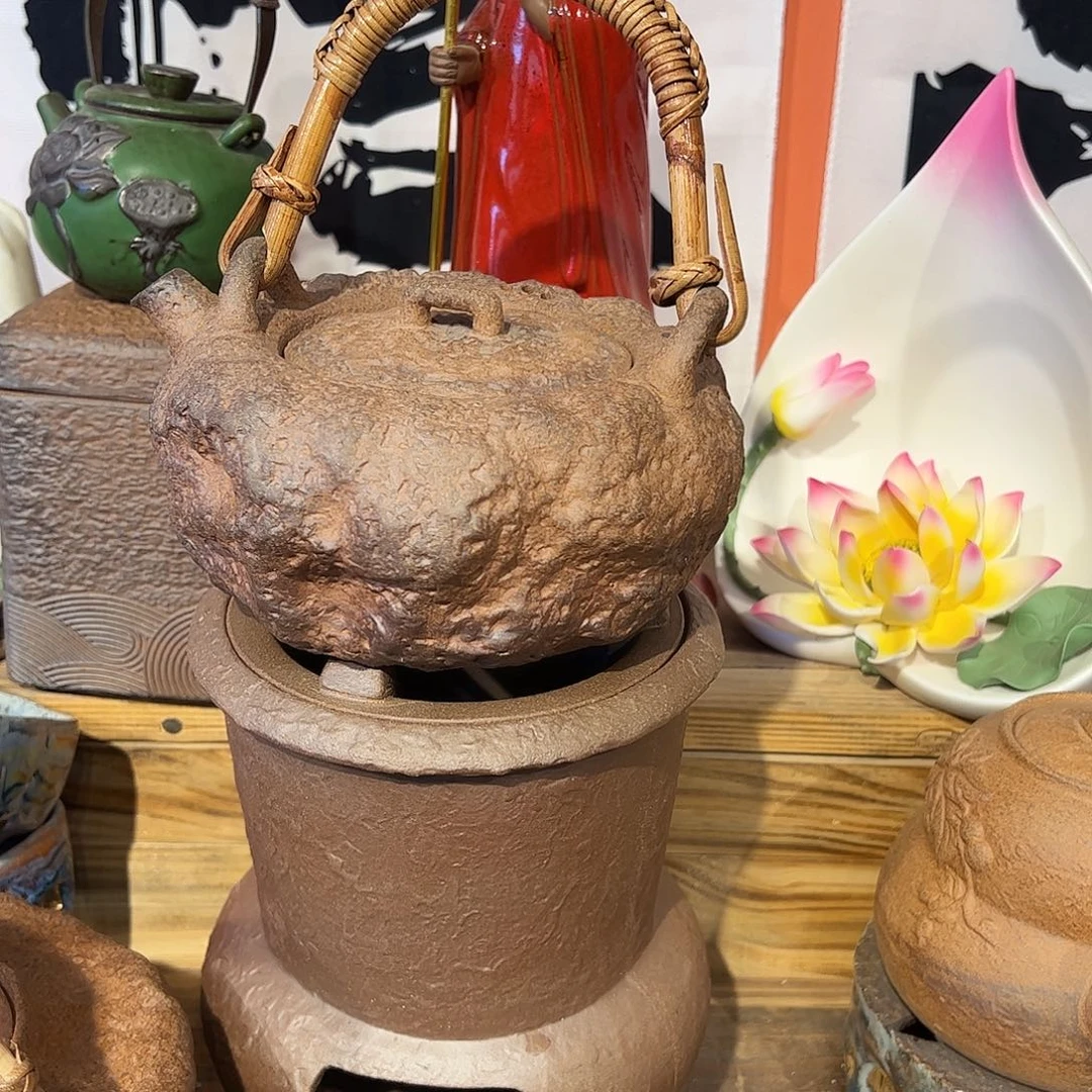 粗陶老岩泥系列茶具茶器