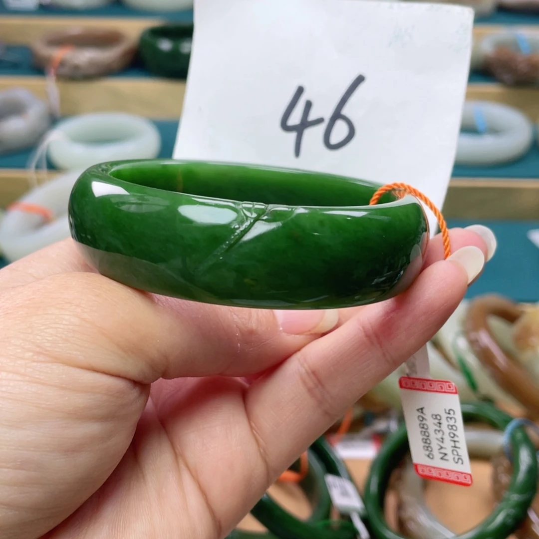 未镶嵌手镯和田玉圈口59