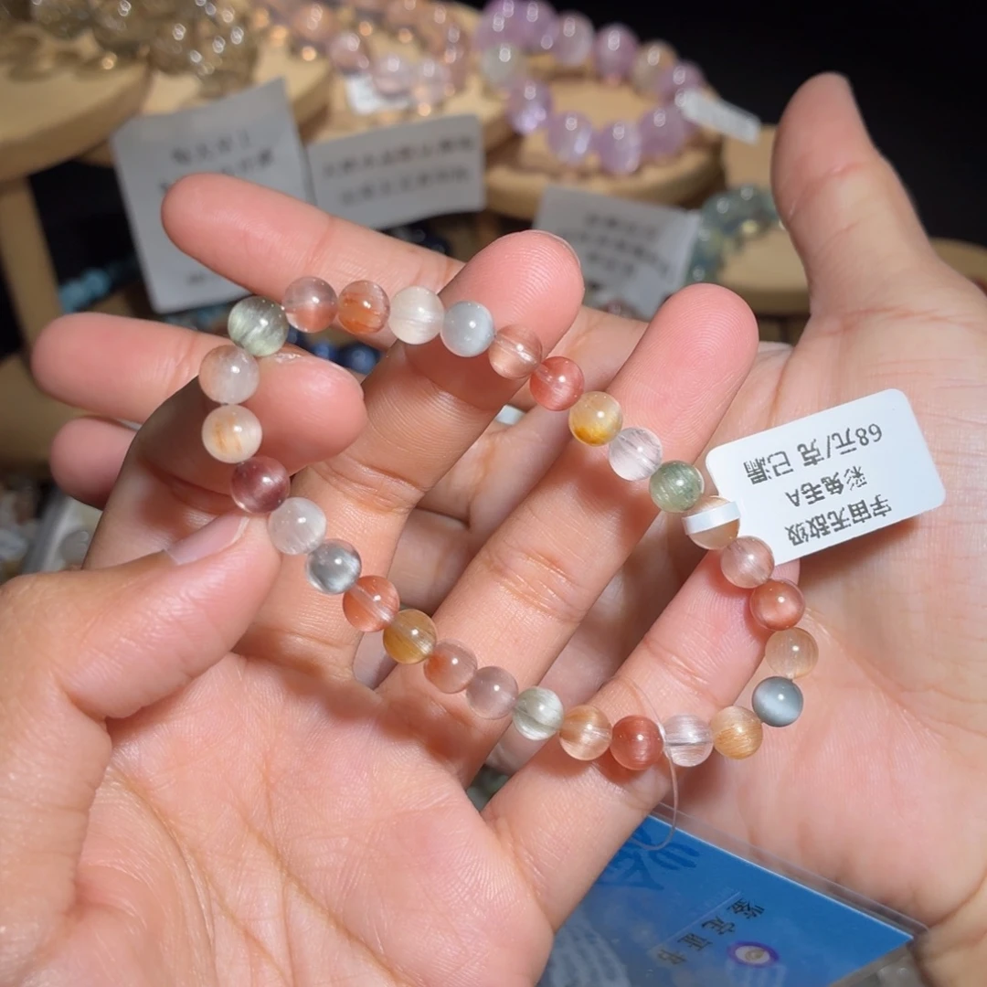 水晶未镶嵌手链16号多样性发货一BB 6+