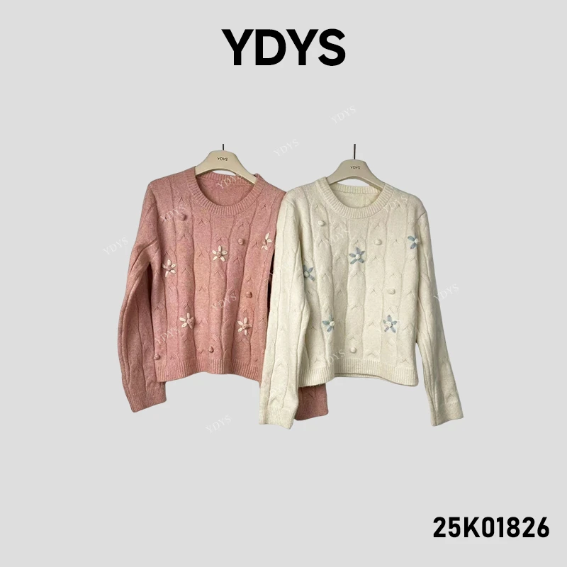 【YDYS】25K01826 2025新款时尚气质小众毛衣