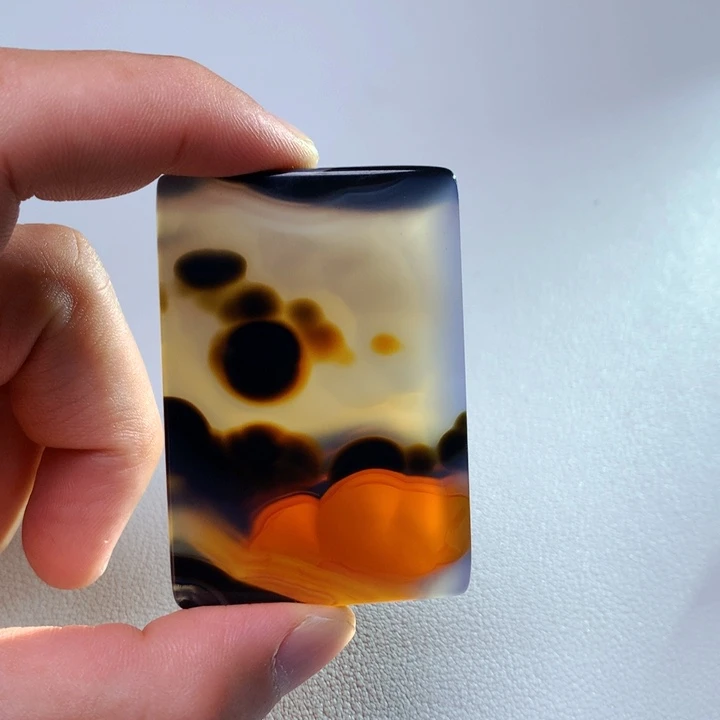 玛瑙/玉髓吊坠(不含链)未镶嵌老**o