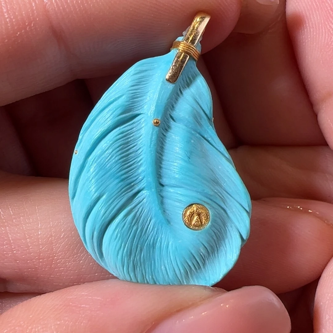 绿松石配件未镶嵌配件