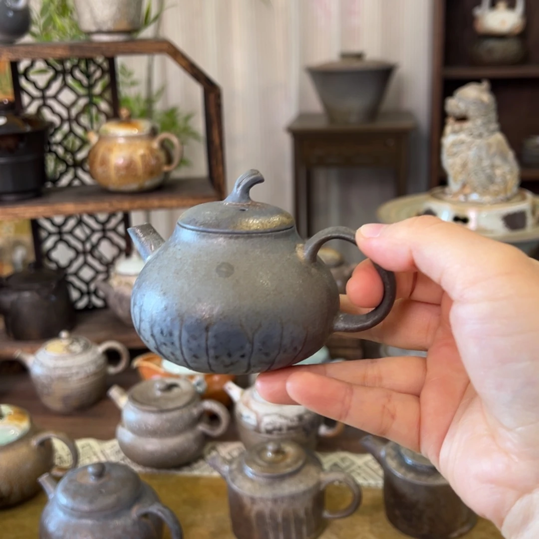 38中白精品南瓜壶