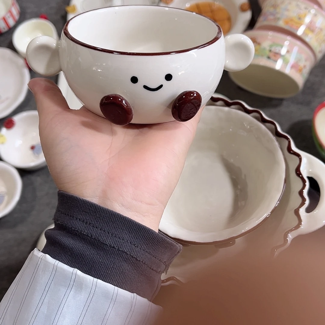 正品可爱4寸陶瓷系列