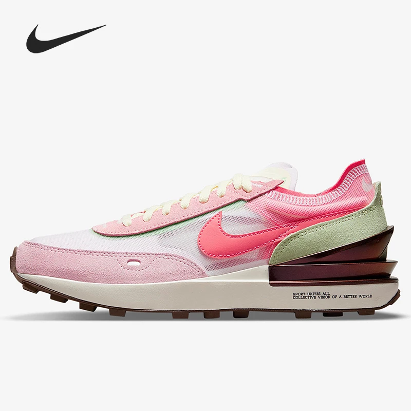 Nike/耐克正品WAFFLE ONE女子休闲舒适运动跑步鞋DM5452-161
