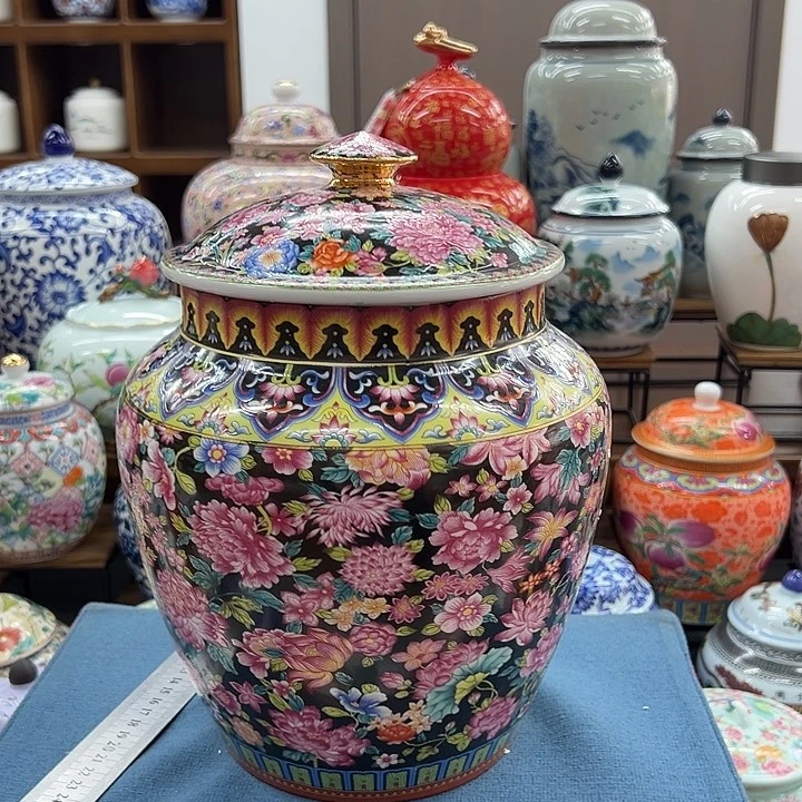 瓷片茶叶罐茶叶罐