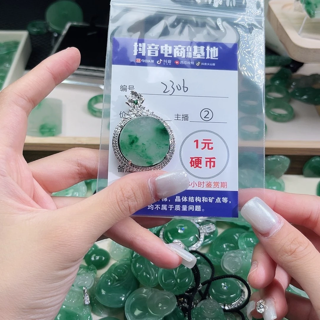 石英质玉未镶嵌颈饰