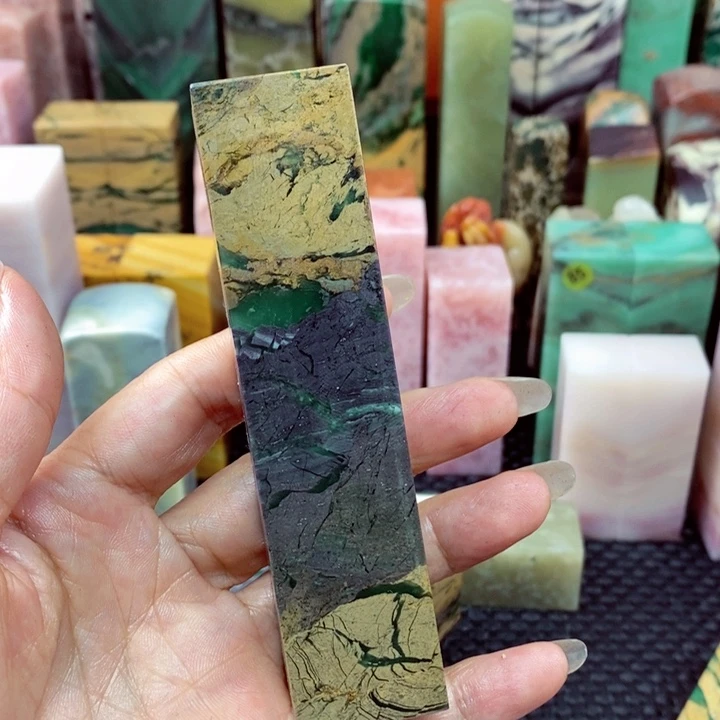 青田石印石躺***猫四川石头