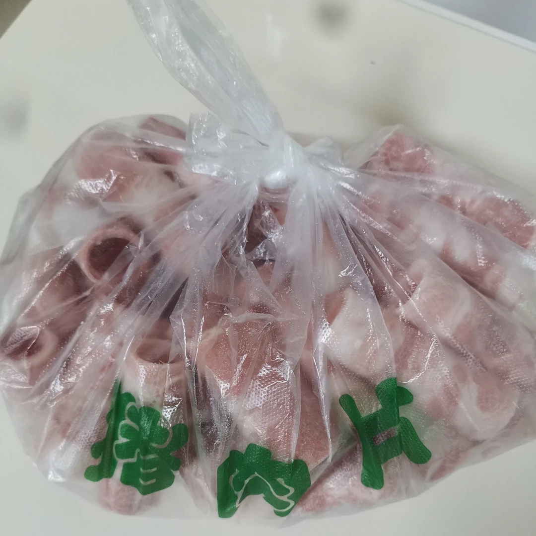 散装猪肉片500g/袋