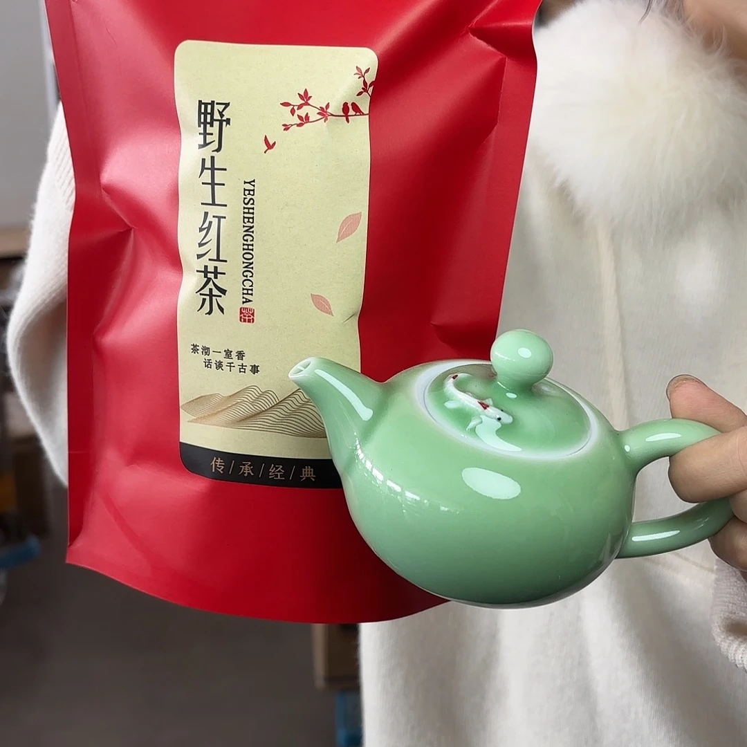 龙泉云间青瓷小米茶器