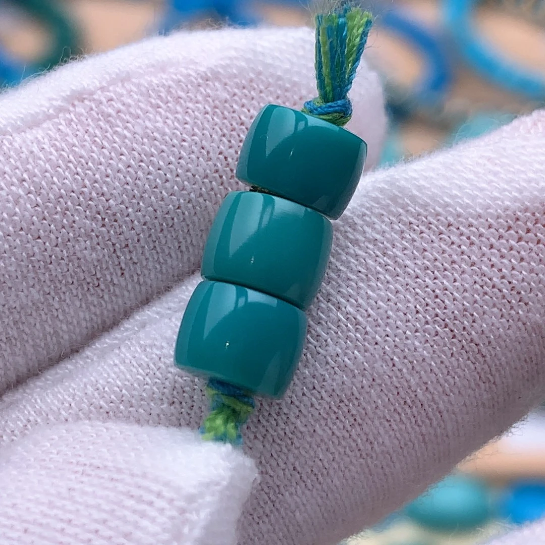 绿松石未镶嵌珠宝奇石6.5mm