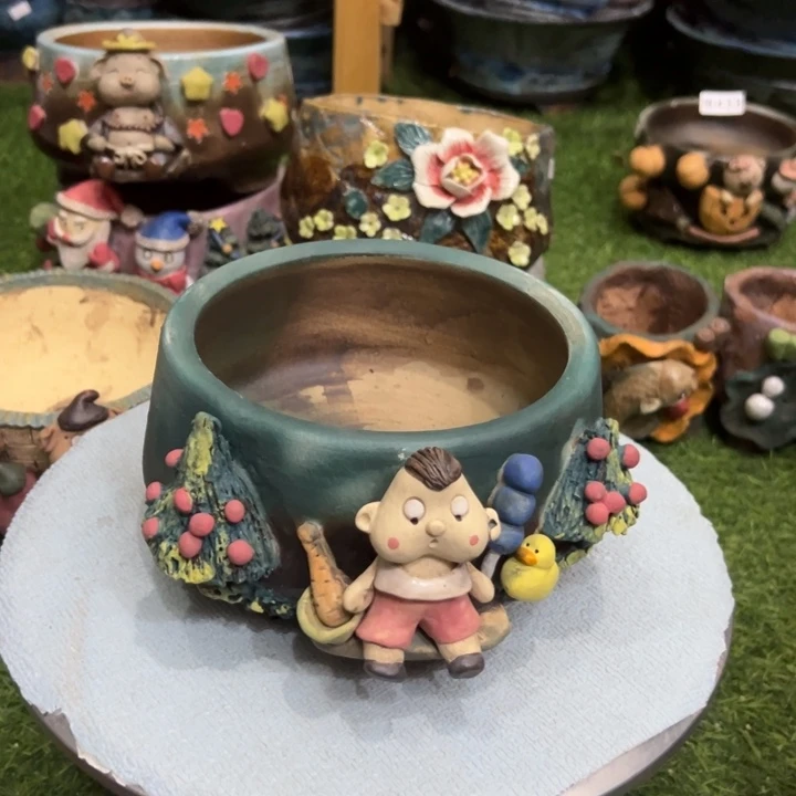 *****陶然微瑕多肉花盆