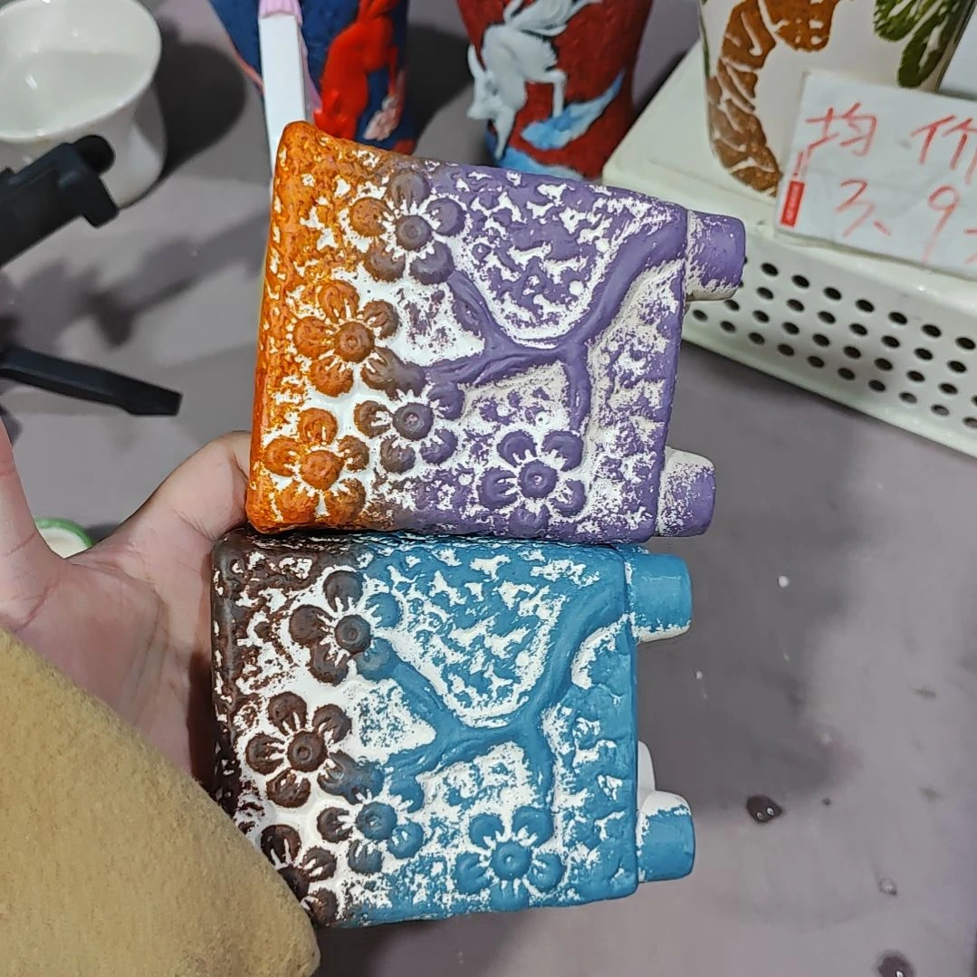 红陶吸水透气的白陶花盆凑满12发货