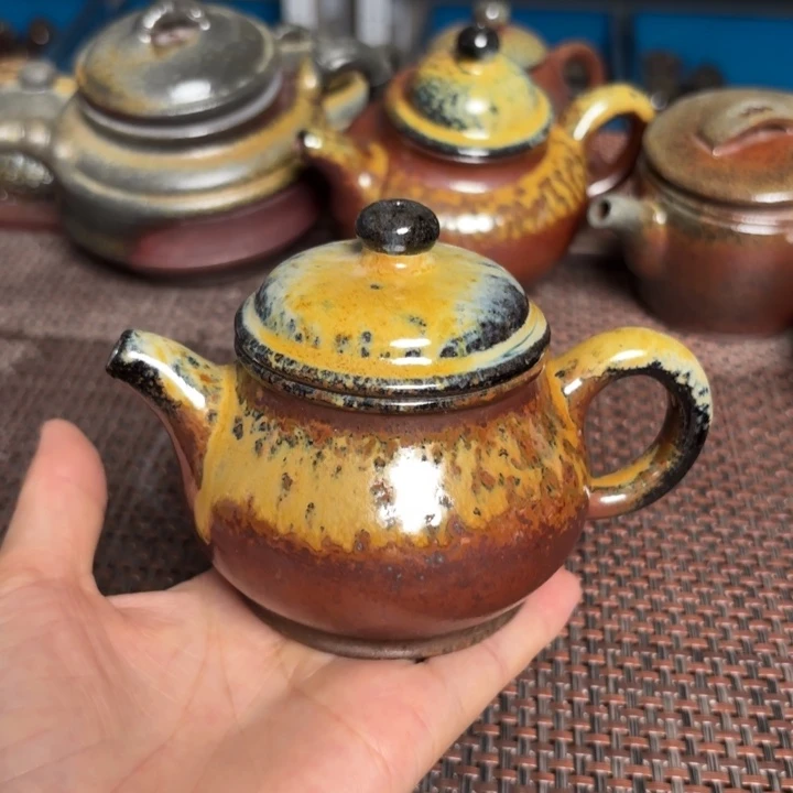 茶壶紫砂小潘壶小160