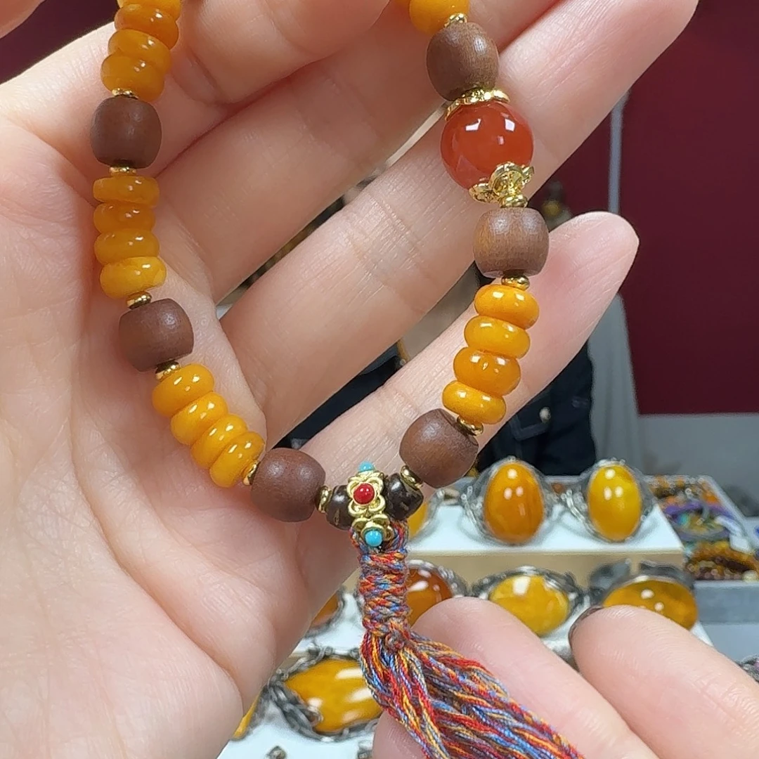 手串蜜蜡未镶嵌手串