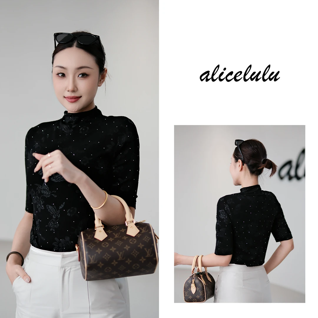 5 ALICE 蝶恋花衬衫 优雅提花 弹力显瘦 S2142012L