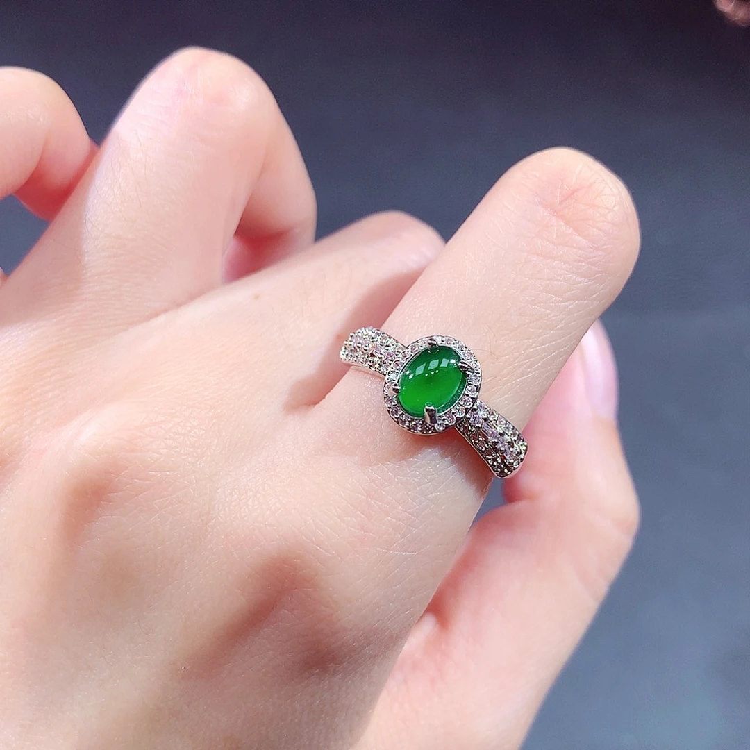 未镶嵌戒指翡翠翡翠