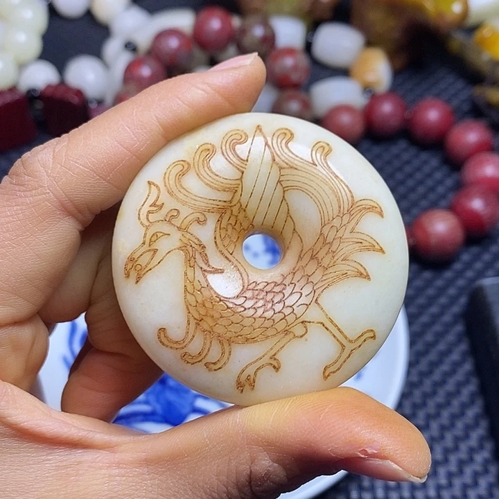 吊坠白玉菩提支持七天无理由