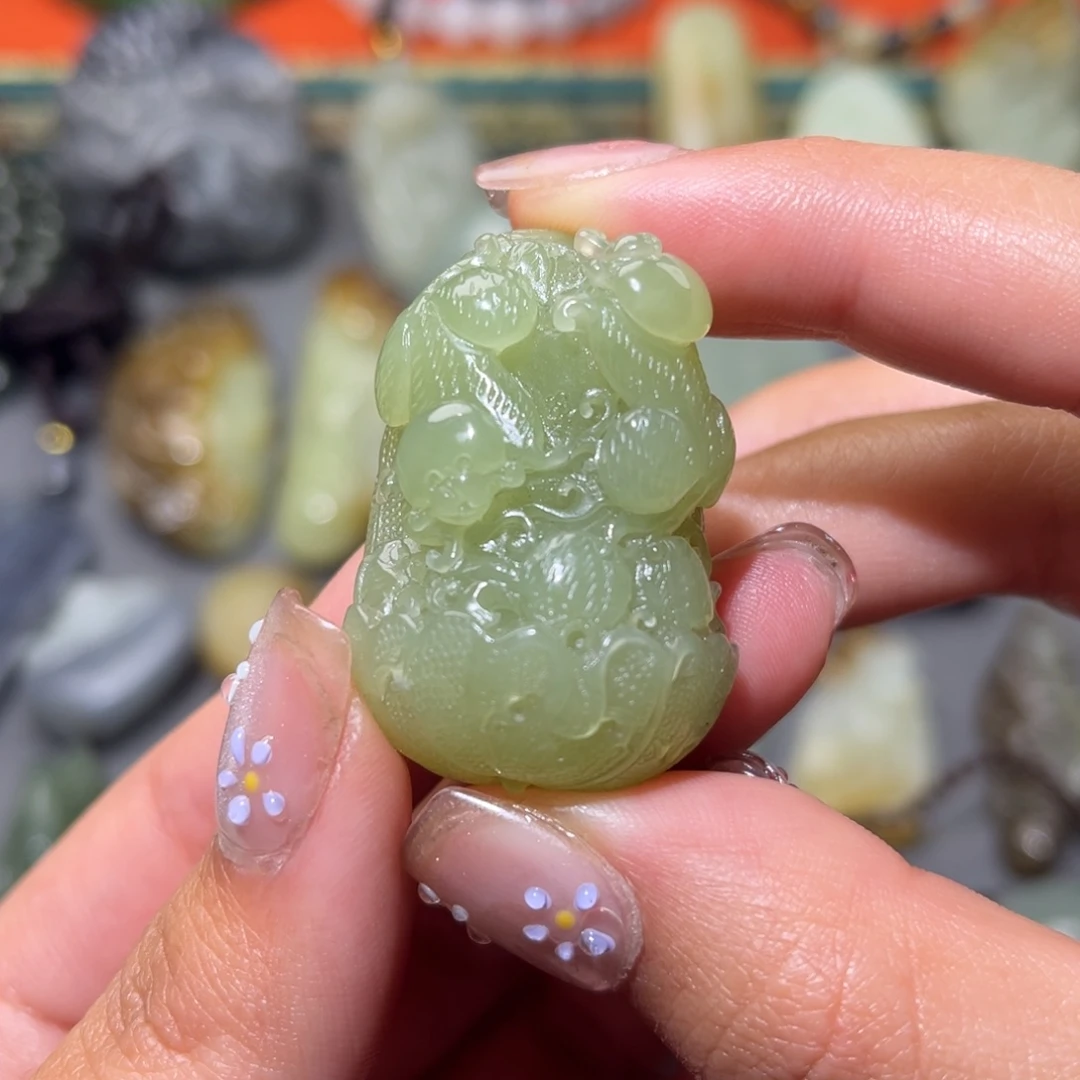 和田玉挂件未镶嵌