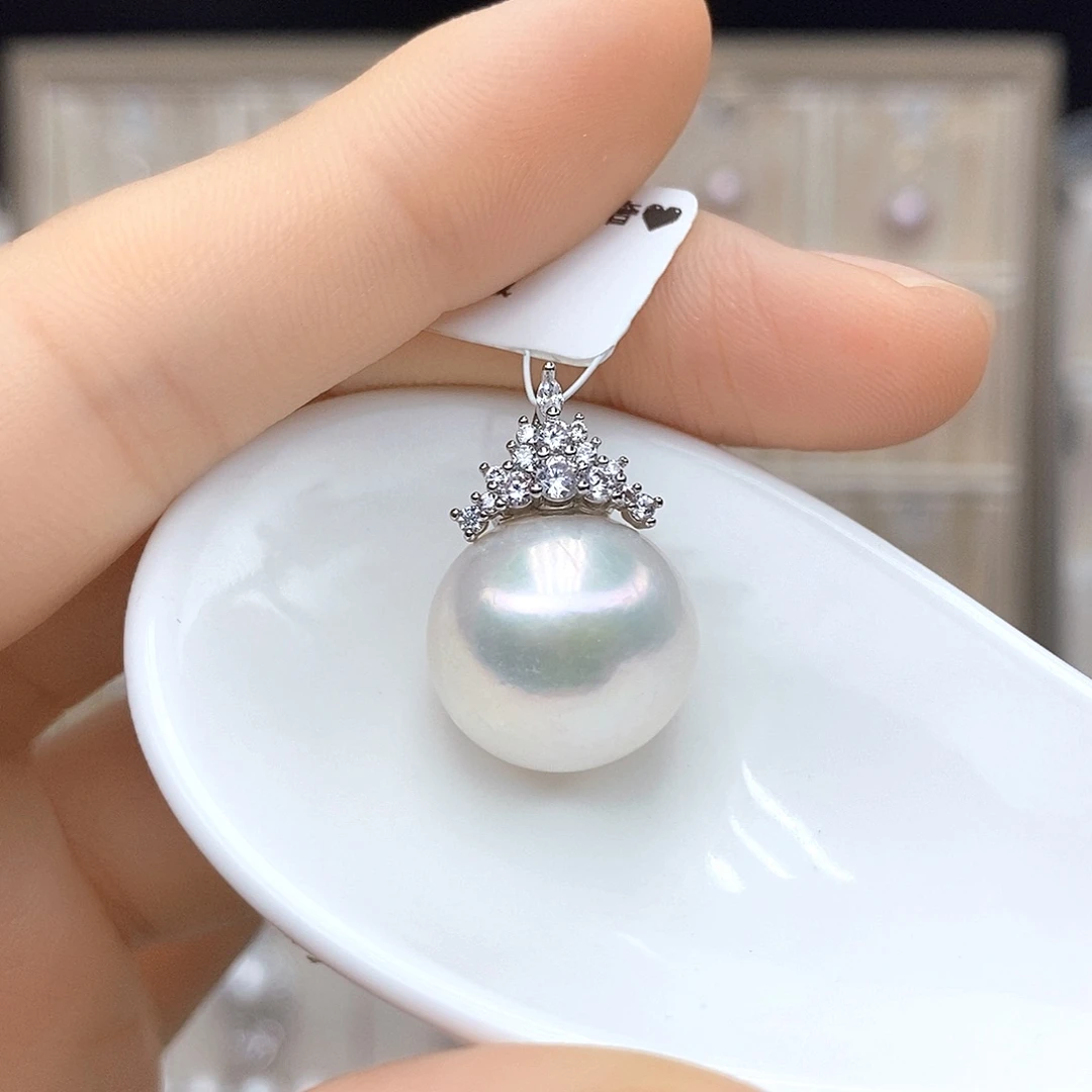 淡水珍珠合金吊坠(赠链)