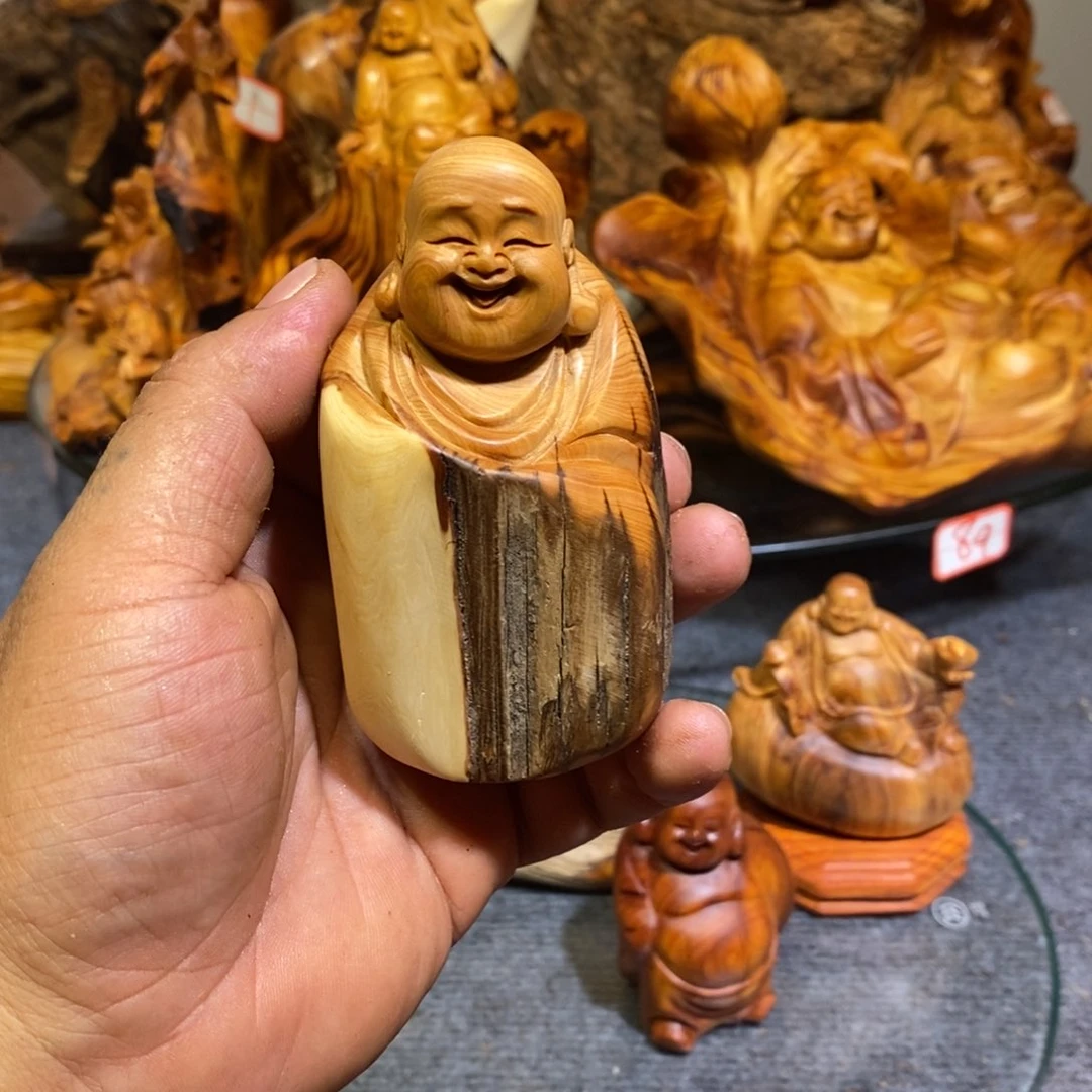 柏木（崖柏）木雕工艺品摆件