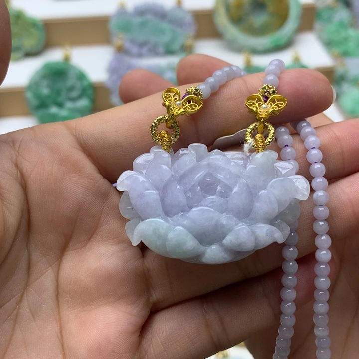 颈饰未镶嵌翡翠翡翠