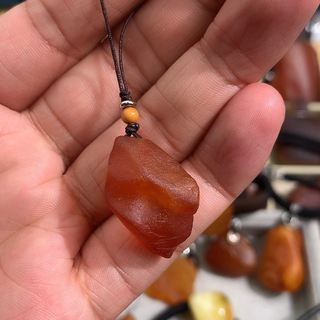 蜜蜡裸石未镶嵌你