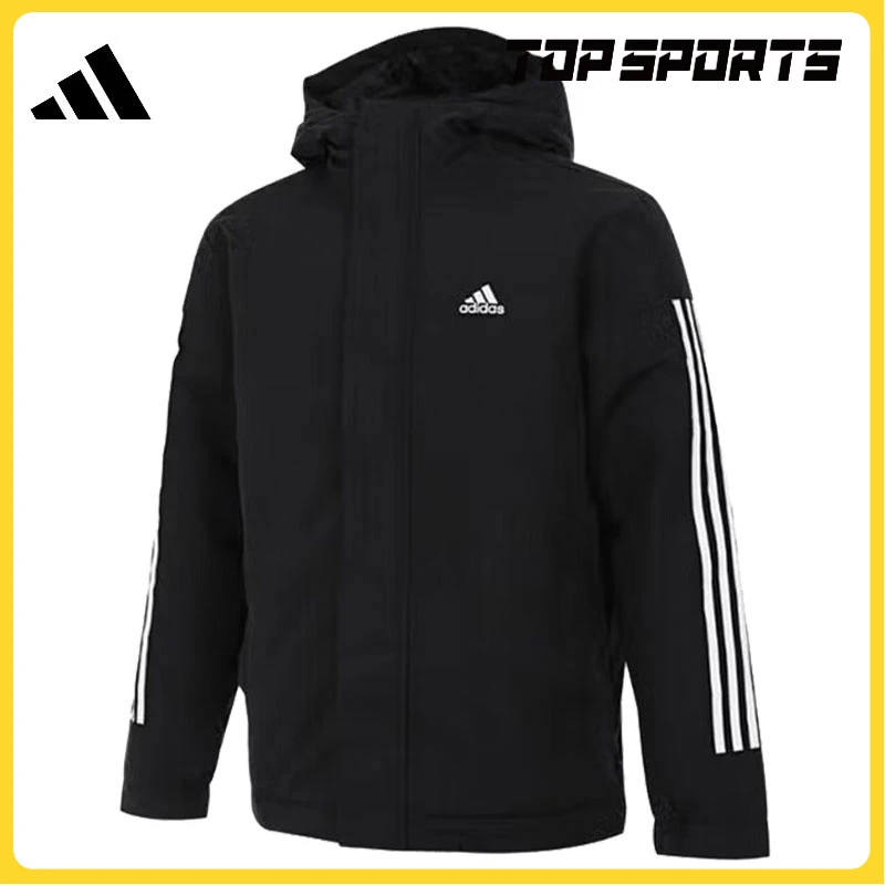 【滔搏】adidas阿迪达斯男子3S HOODED JKT棉服IX8884