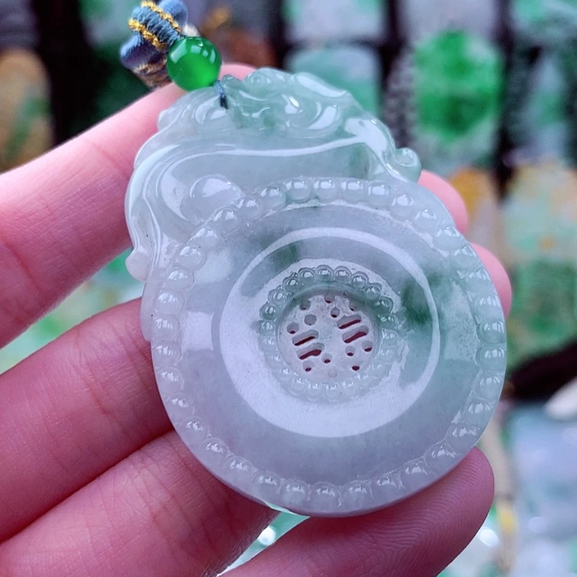 【闪购商品】翡翠颈饰未镶嵌挂件