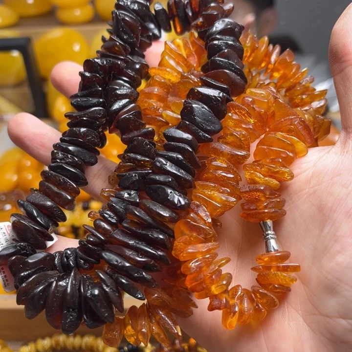 琥珀未镶嵌珠宝奇石