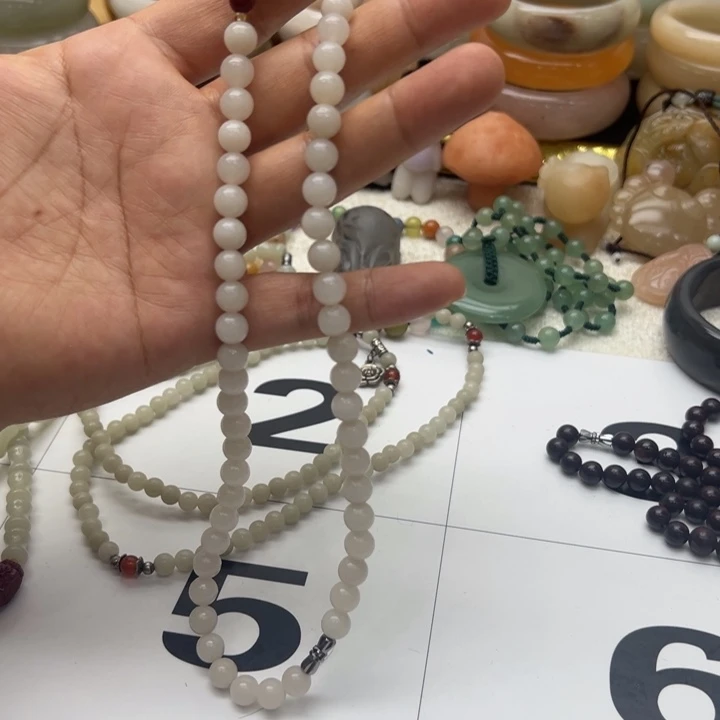 石英岩玉合金手镯