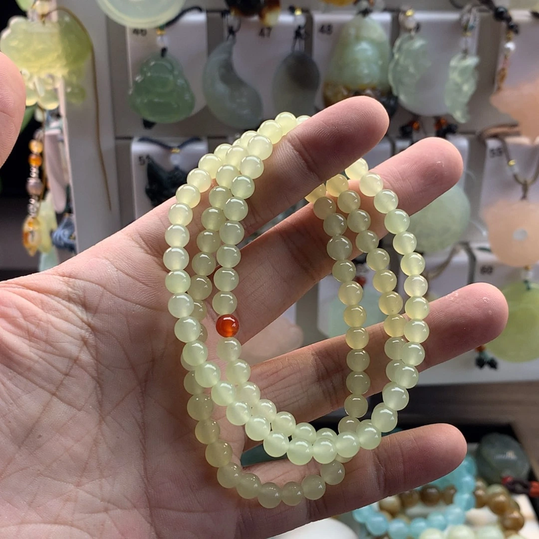 【闪购商品】蛇纹石玉颈饰未镶嵌