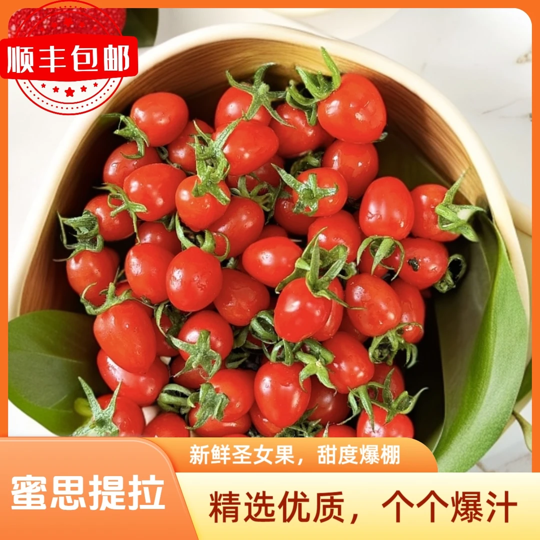 【顺丰包邮】蜜思寿光产地直发爆汁小番茄西红柿圣女果一口爆汁
