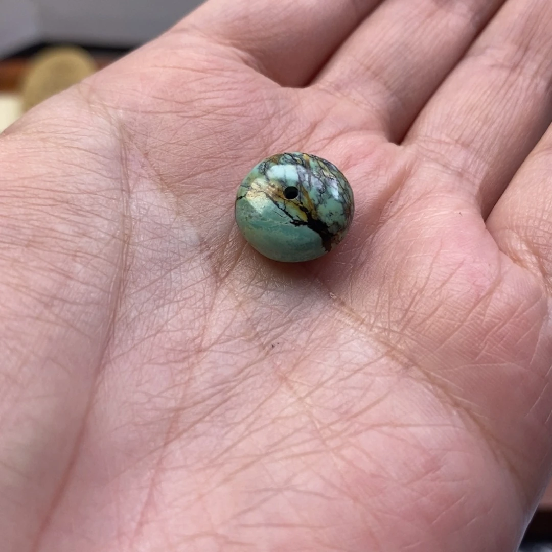 未镶嵌绿松石珠宝半成品