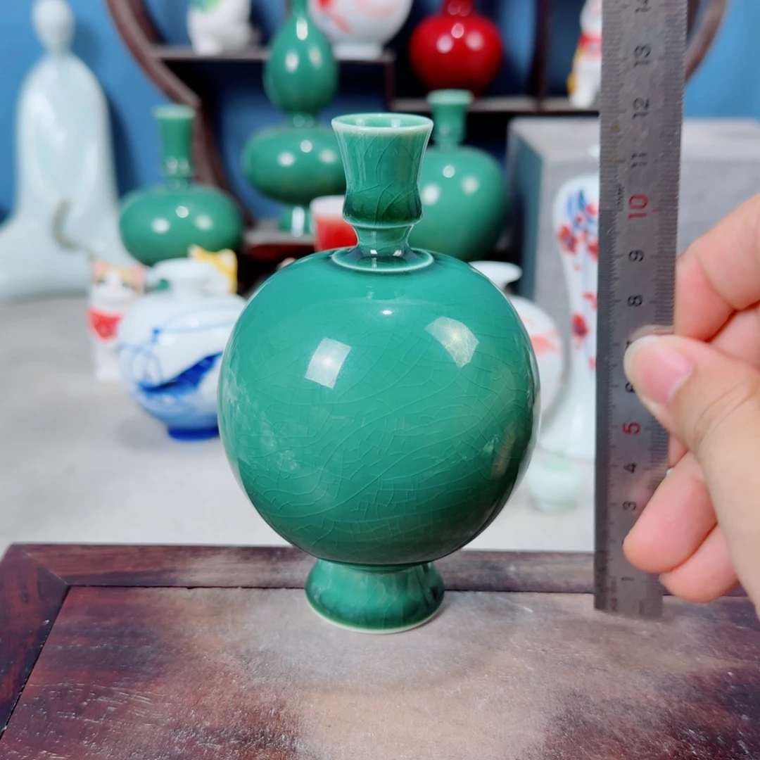 陶瓷手工小花器摆件