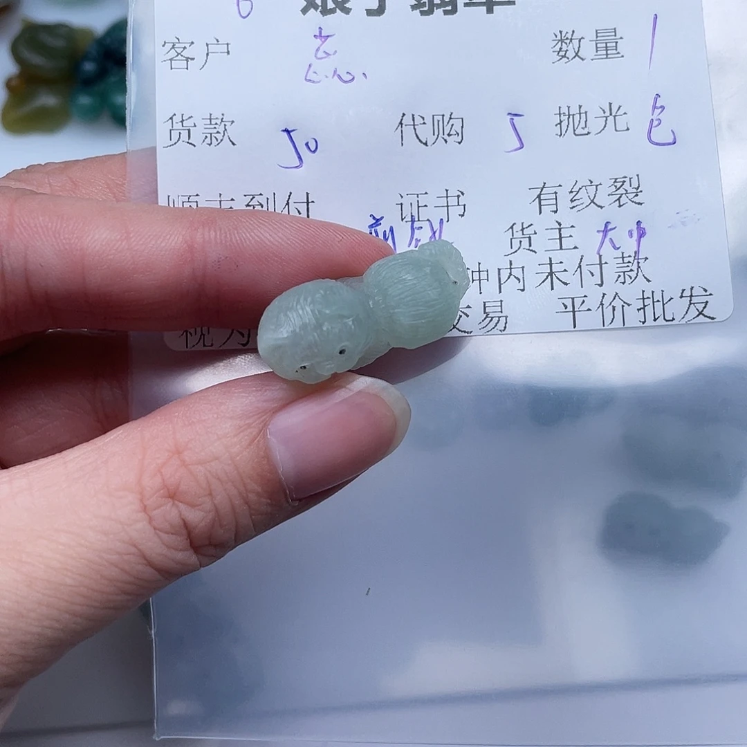 肥***蕊翡翠未镶嵌颈饰翡翠
