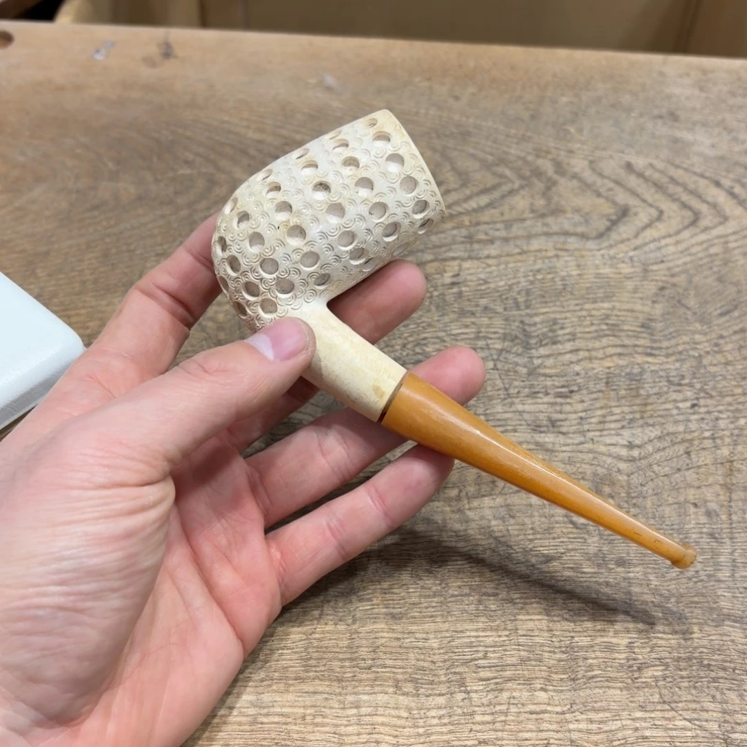 火***巴其他牛骨般若中古美术工艺品