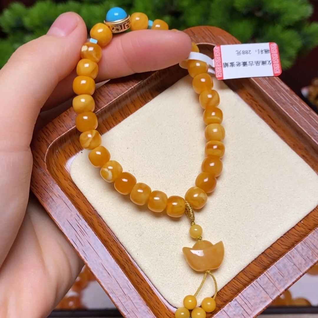 【闪购商品】手链蜜蜡未镶嵌手串