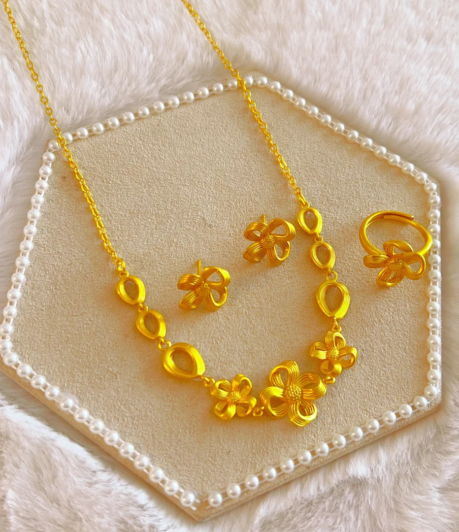 铜合金项链 Nipal 609 时尚 三件套