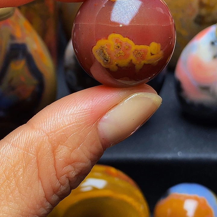 未镶嵌颈饰玛瑙/玉髓笨*孩