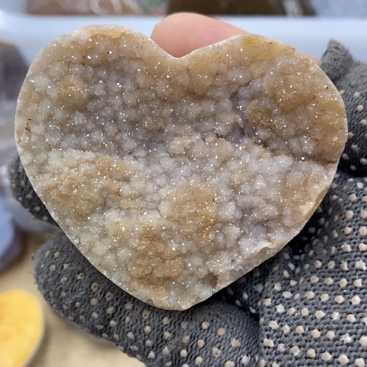 紫晶未镶嵌珠宝半成品