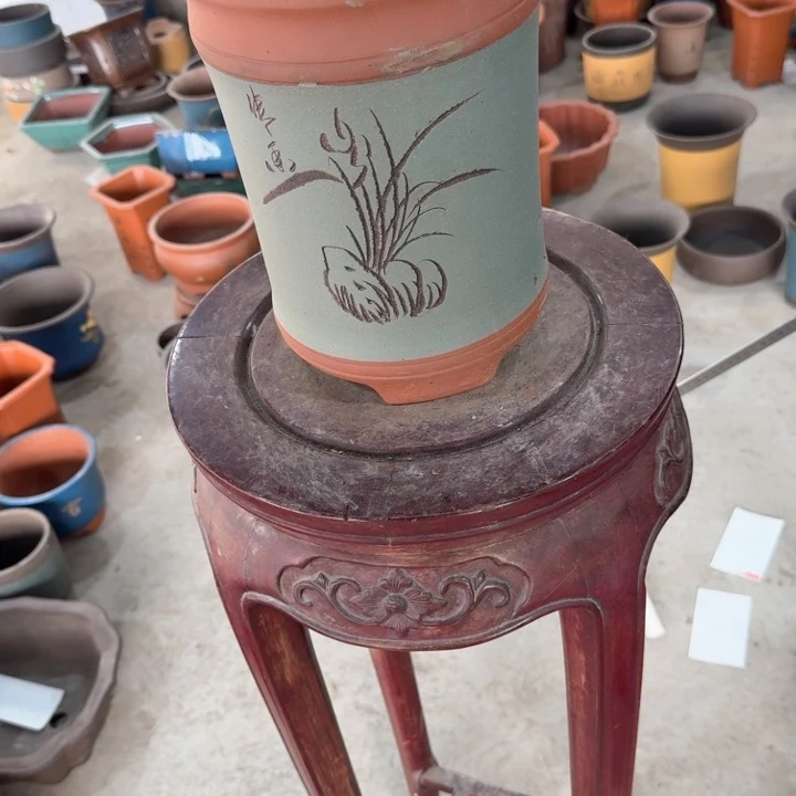 紫砂紫砂花盆18*25