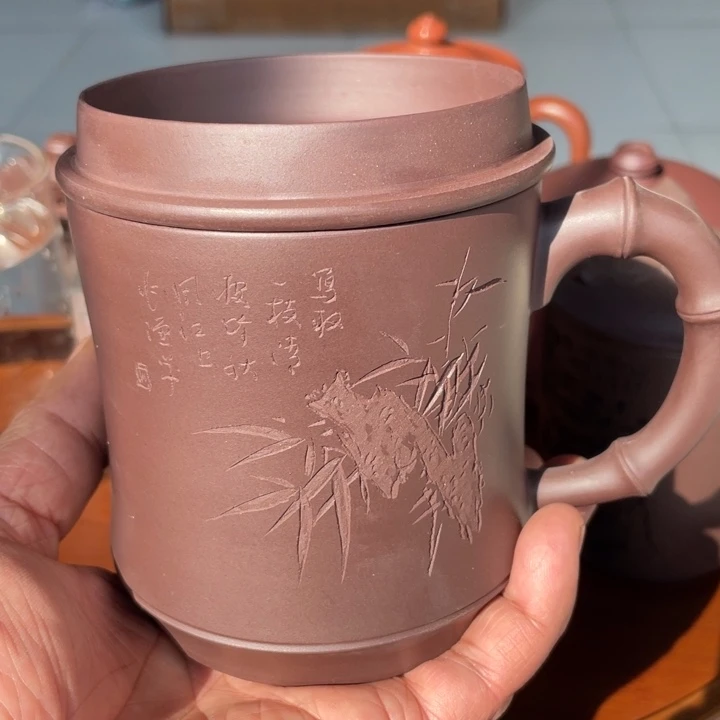 紫泥茶壶紫泥全手工