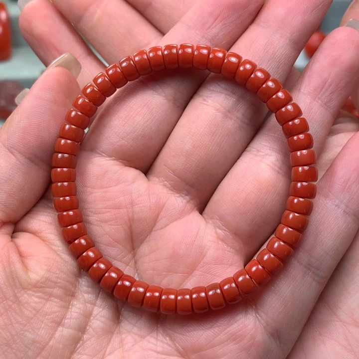 未镶嵌手串南红玛瑙