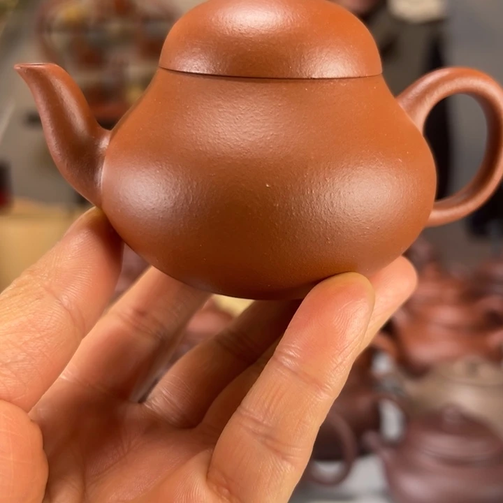 朱泥茶壶大**愚新年福利微瑕梨式壶
