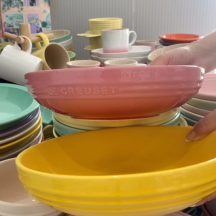 陶瓷微瑕2个8英寸深盘