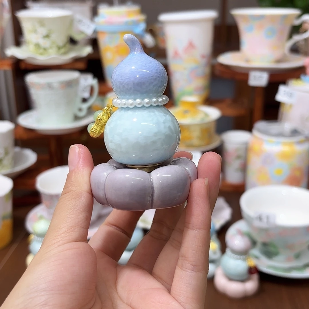 手绘创意高温釉下彩陶瓷