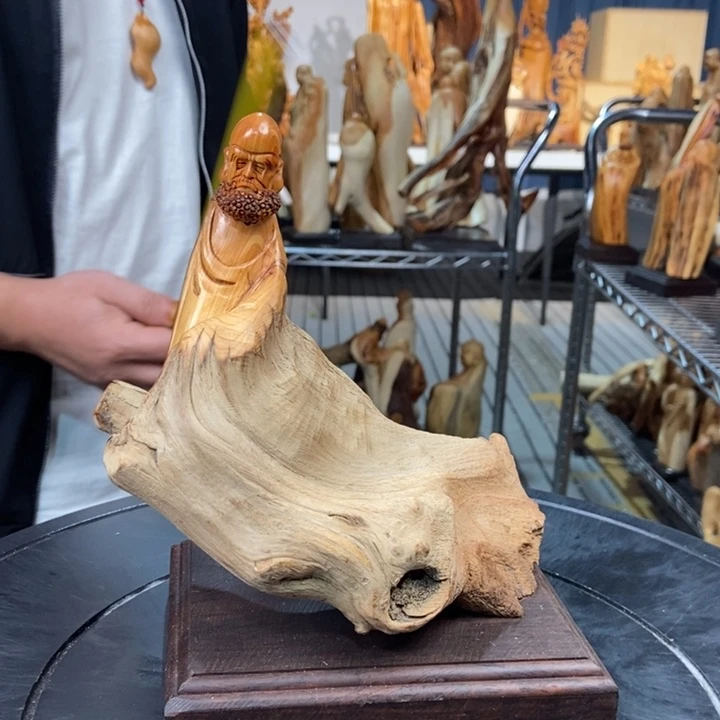 柏木（崖柏）随型摆件