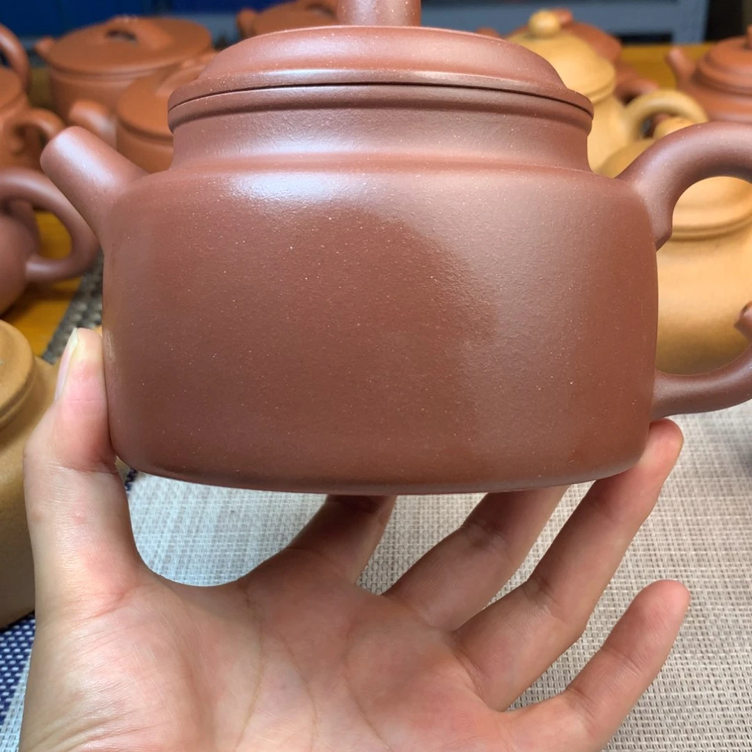 茶壶紫砂瑕疵款大号德中