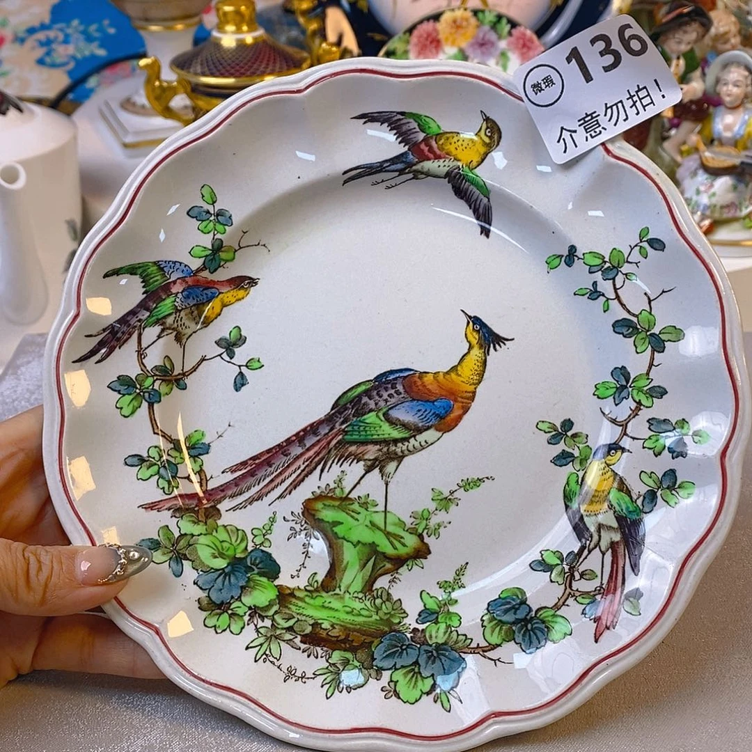 科普兰手绘，19.5瓷器